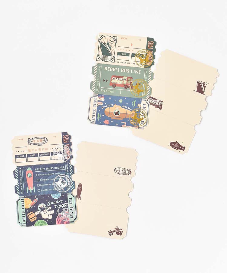 オビワンチケット風メモ | Bleu Bleuet（ブルーブルーエ）公式通販