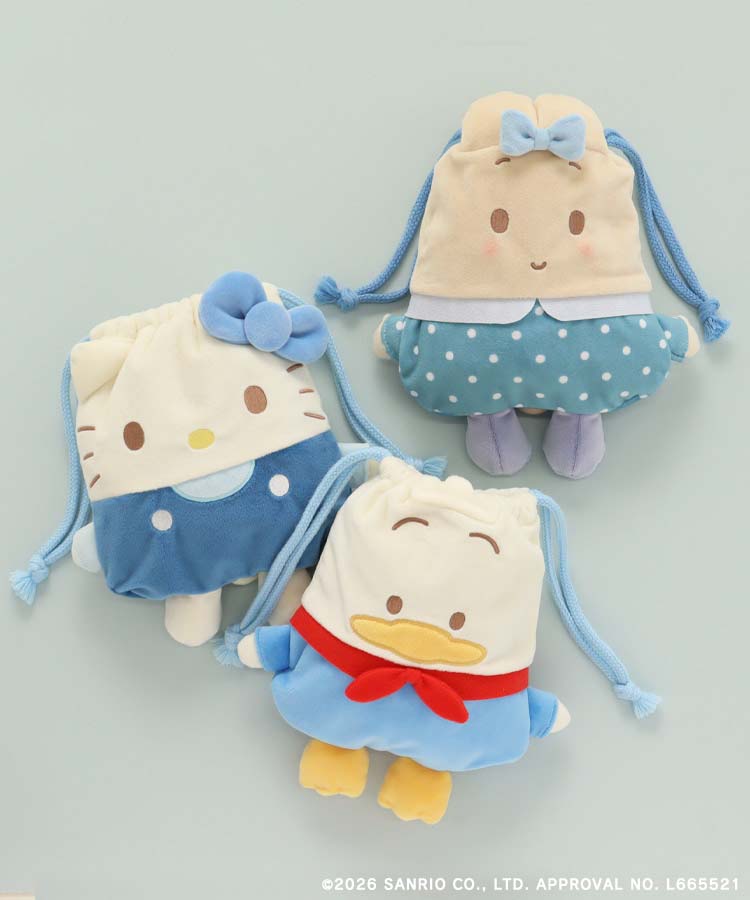 BleuBleuet×サンリオキャラクターズマスコット巾着 | Bleu Bleuet