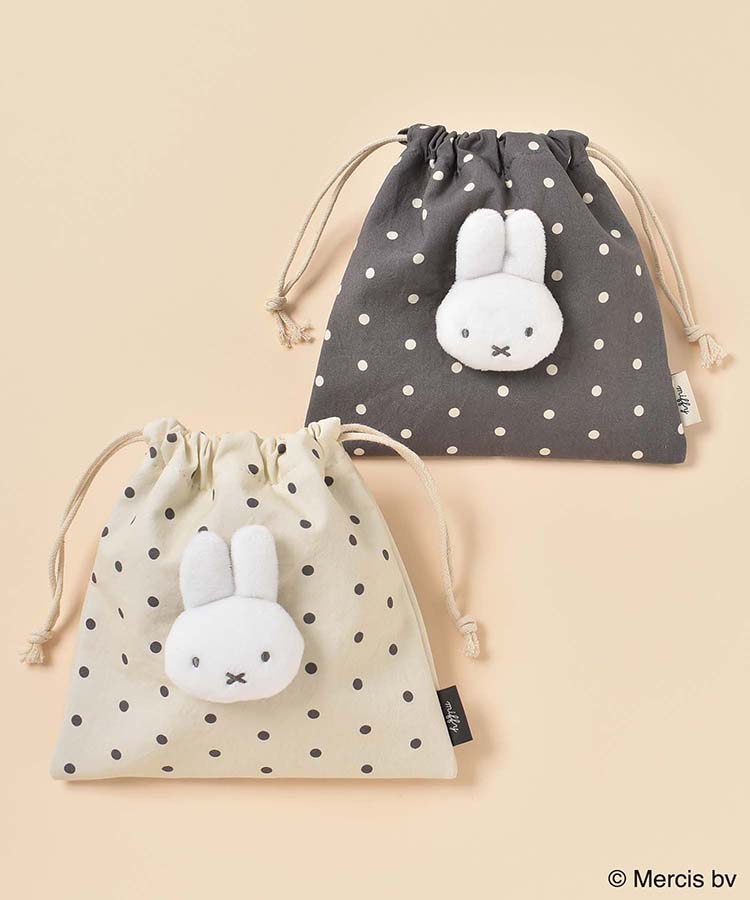 WEB限定】MIFFY DOT&MASCOT巾着 | Bleu Bleuet（ブルーブルーエ）公式通販