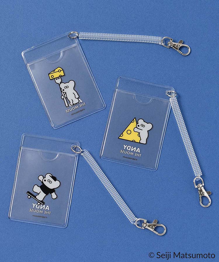 ねずみのANDYクリアパスケース | Bleu Bleuet（ブルーブルーエ）公式通販