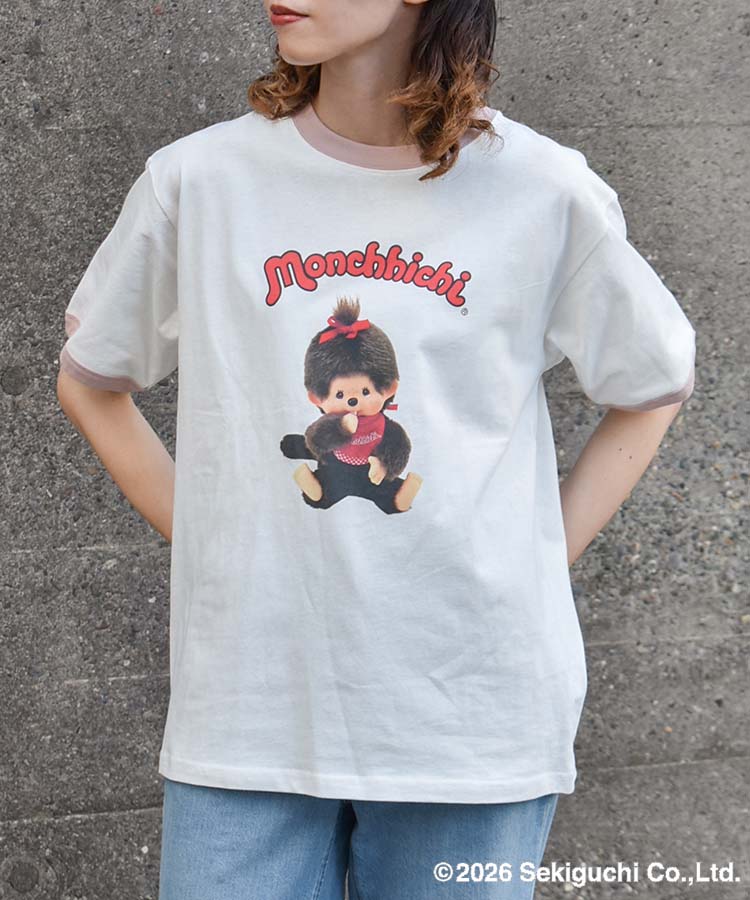 モンチッチリンガーTシャツ | Bleu Bleuet（ブルーブルーエ）公式通販