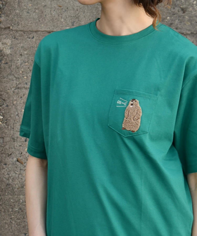 マーモットサガラTシャツ | Bleu Bleuet（ブルーブルーエ）公式通販