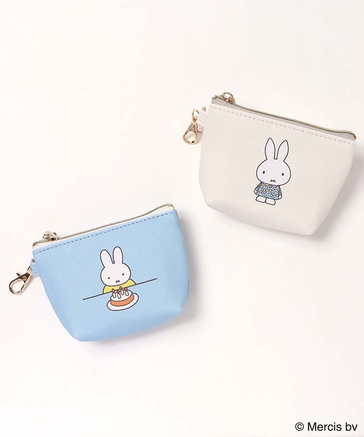 MIFFY CELEBRATIONマイクロミニ台形ポーチ | Bleu Bleuet（ブルー