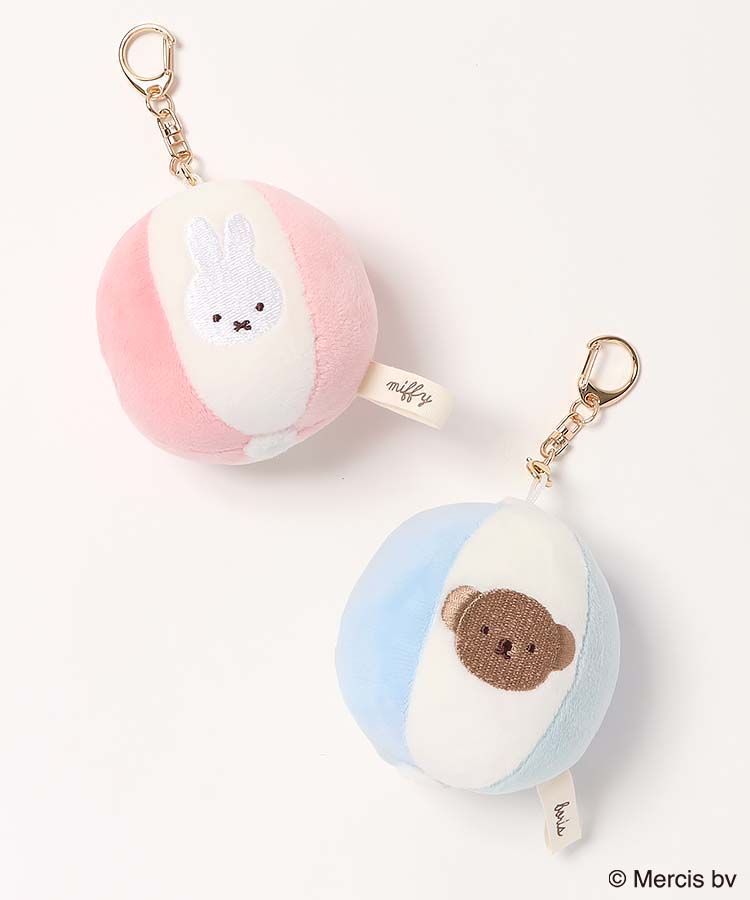 象のぬいぐるみ ビーチボール付き BRUNA SUMMER MOTIF MINIビーチボール型チャーム | Bleu Bleuet