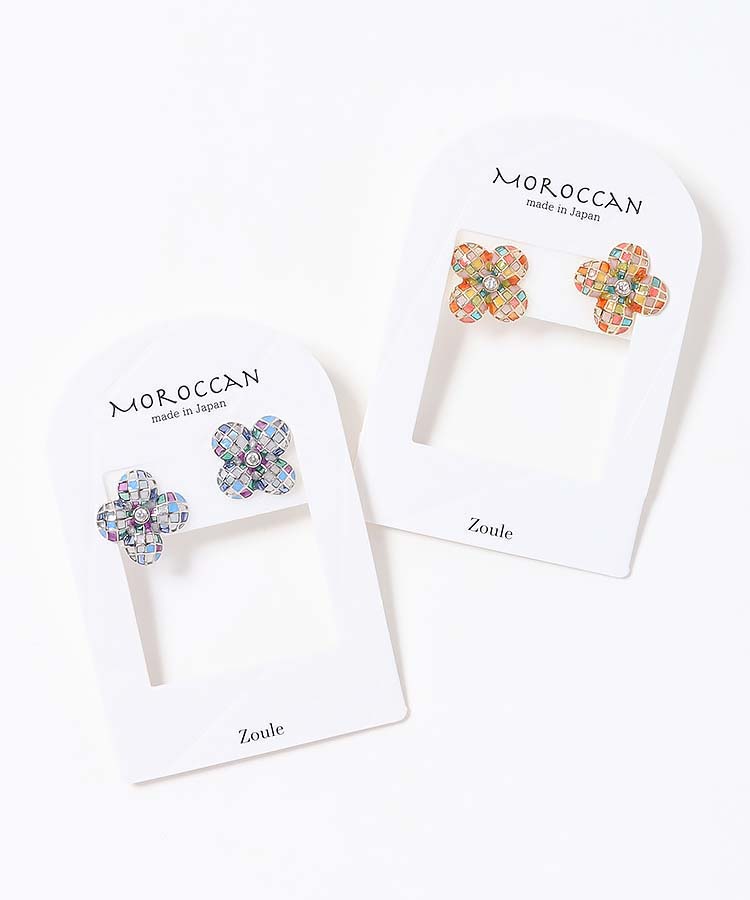 quatre fleursピアス | Bleu Bleuet（ブルーブルーエ）公式通販