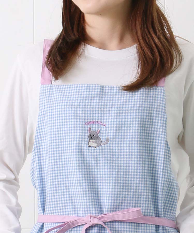 アニマル刺繍エプロン | Bleu Bleuet（ブルーブルーエ）公式通販