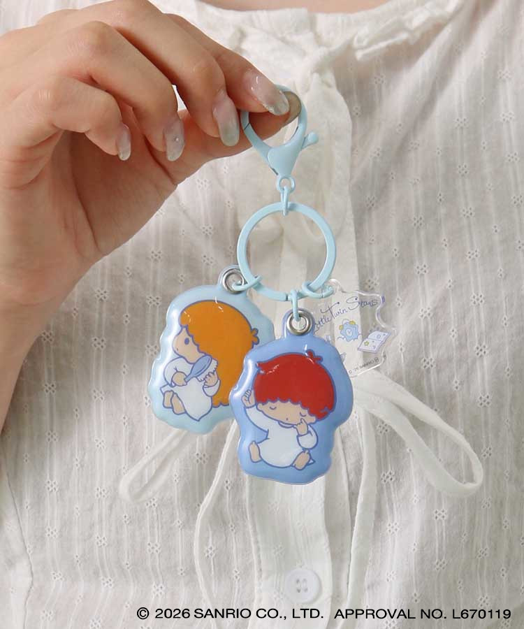ブルー系キャラクターキーホルダー レトロサンリオキャラクターズ 3連キーホルダー | Bleu Bleuet（ブルー