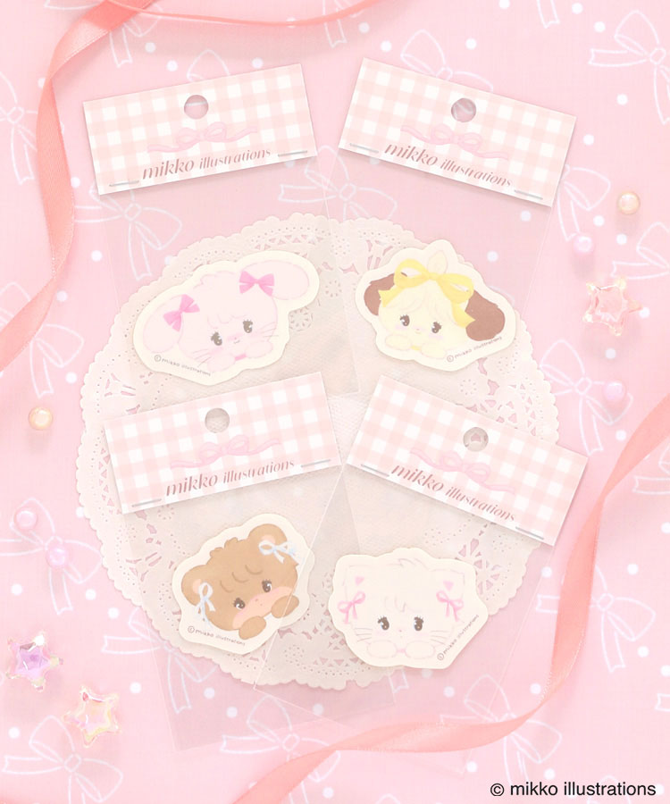 mikko characters”シリーズ mikko ポップアップ ムース